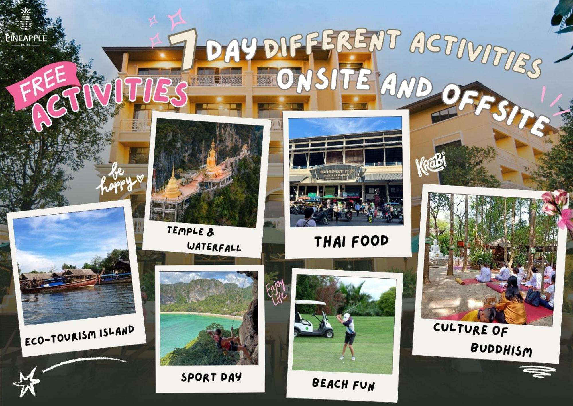 The Pineapple Hotel Krabi town Esterno foto